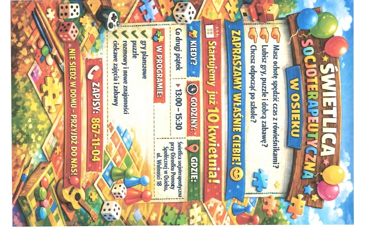 ŚWIETLICA ZAPRASZA